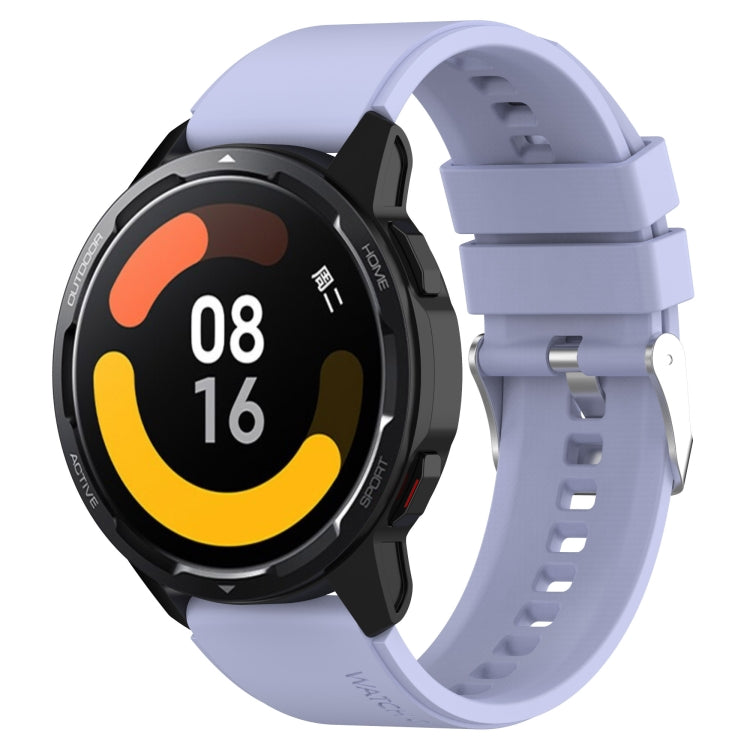 Protruding Head Silicone Strap Silver Buckle, For Huami Amazfit GTS 2mini 20mm, For Huami Amazfit GTS 2 20mm