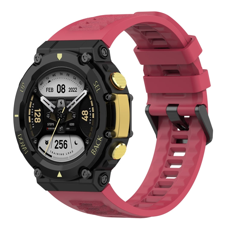 Silicone Leisure Watch Band, For Amazfit T-Rex 2
