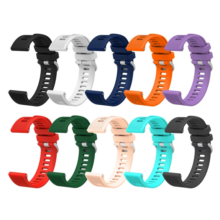 20mm Silicone Twill Watch Band, For Amazfit GTS 3, For Amazfit GTS 2E