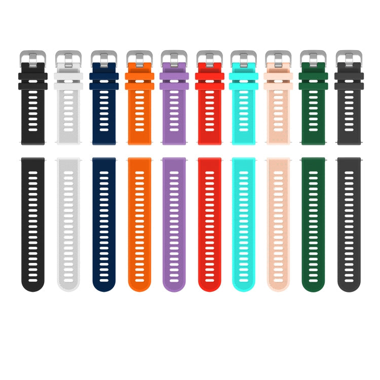 20mm Silicone Twill Watch Band, For Amazfit GTS 3, For Amazfit GTS 2E