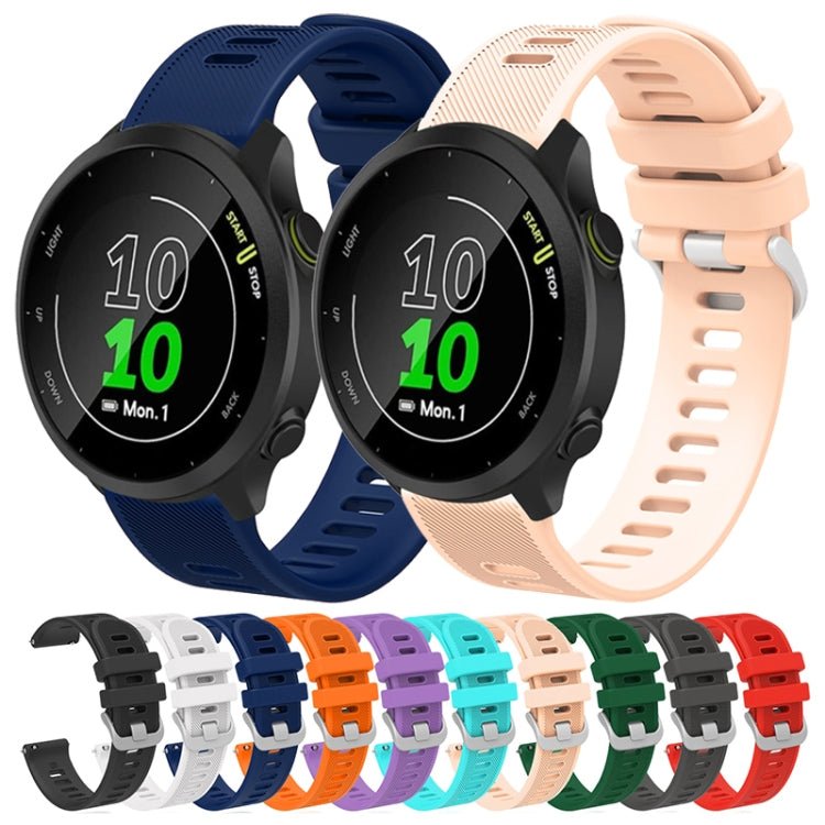 20mm Silicone Twill Watch Band, For Amazfit BIP U, For Amazfit GTR 42mm