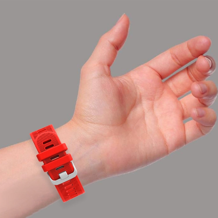 20mm Silicone Twill Watch Band, For Amazfit BIP U, For Amazfit GTR 42mm