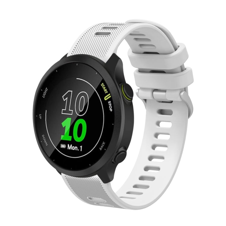 20mm Silicone Twill Watch Band, For Amazfit BIP U, For Amazfit GTR 42mm