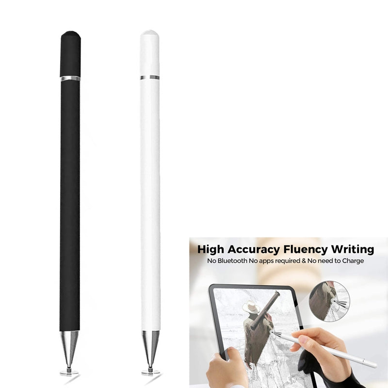 AT-29 High Accuracy Single Use Magnetic Suction Passive Capacitive Pen Mobile Phone Touch Stylus(White)