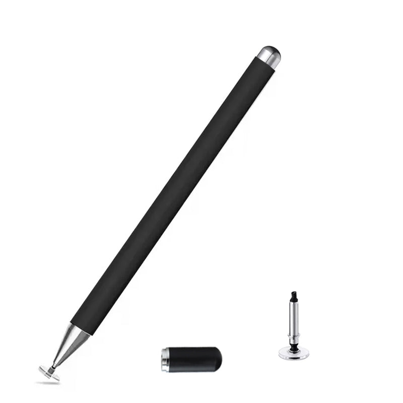 AT-29 High Accuracy Single Use Magnetic Suction Passive Capacitive Pen Mobile Phone Touch Stylus with 1 Pen Head(Black)