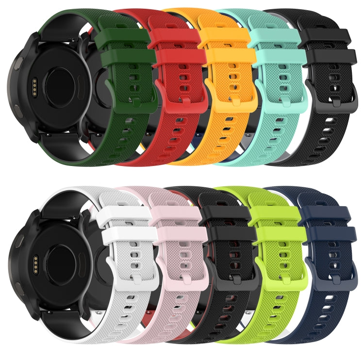 22mm Checkered Two-Color Silicone Watch Band, For Amazfit Pace, For Amazfit Stratos