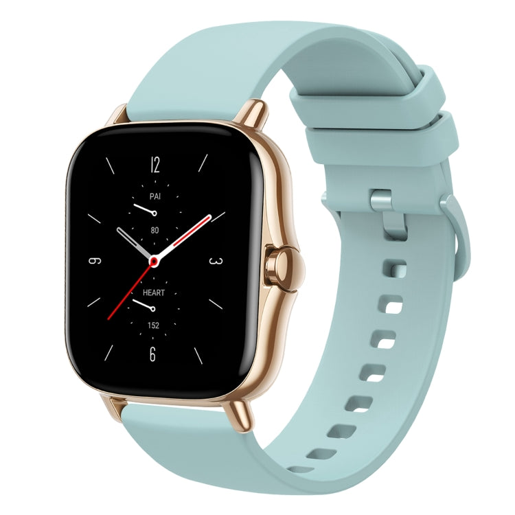 20mm Solid Color Soft Silicone Watch Band, For Amazfit GTS 2 Mini, For Amazfit GTS 2