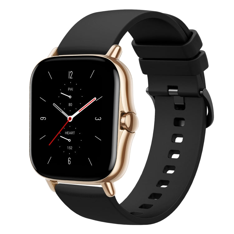 20mm Solid Color Soft Silicone Watch Band, For Amazfit GTS 2 Mini, For Amazfit GTS 2