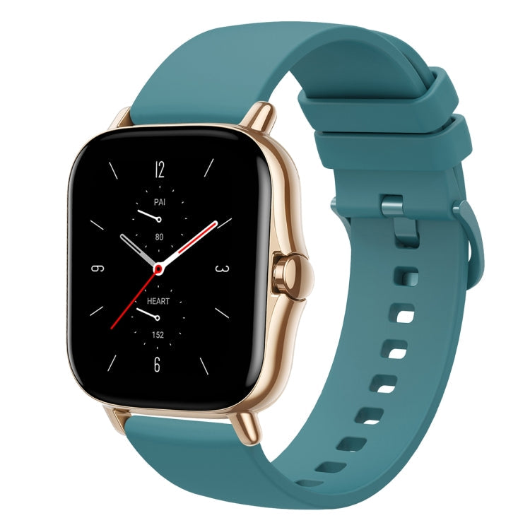 20mm Solid Color Soft Silicone Watch Band, For Amazfit GTS 2 Mini, For Amazfit GTS 2