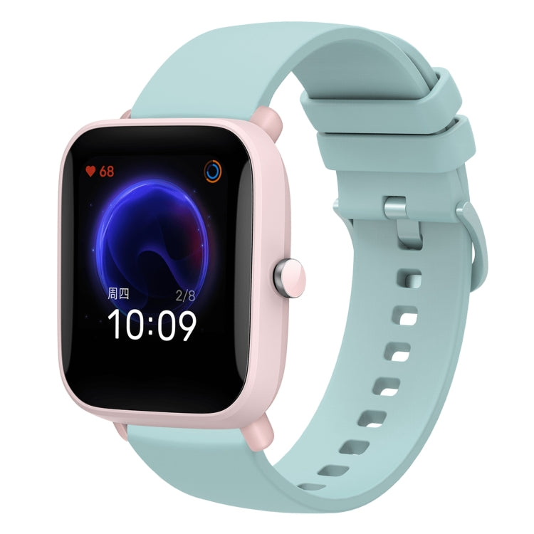 20mm Solid Color Soft Silicone Watch Band, For Amazfit Pop Pro, For Amazfit Pop