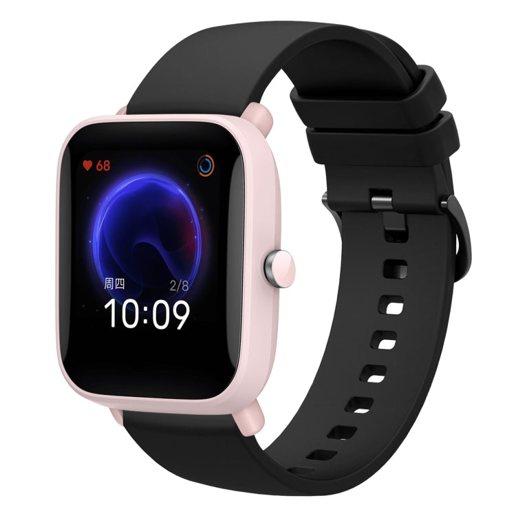 20mm Solid Color Soft Silicone Watch Band, For Amazfit Pop Pro, For Amazfit Pop