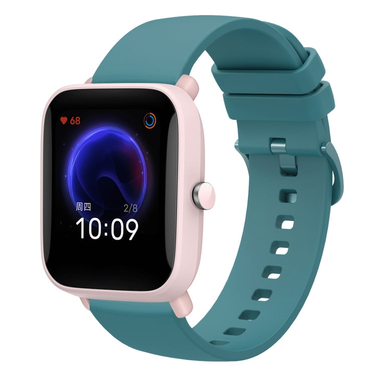 20mm Solid Color Soft Silicone Watch Band, For Amazfit BIP U, For Amazfit GTR 42mm