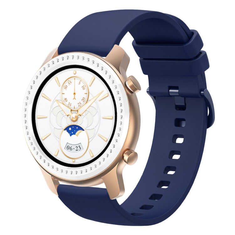 20mm Solid Color Soft Silicone Watch Band, For Amazfit BIP U, For Amazfit GTR 42mm