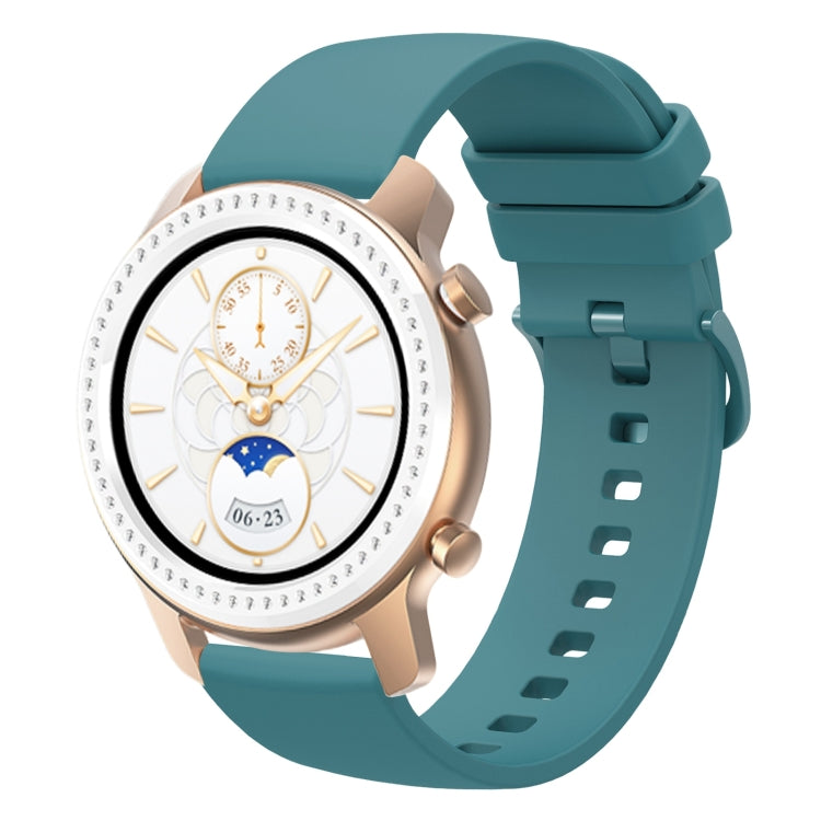 20mm Solid Color Soft Silicone Watch Band, For Amazfit BIP U, For Amazfit GTR 42mm