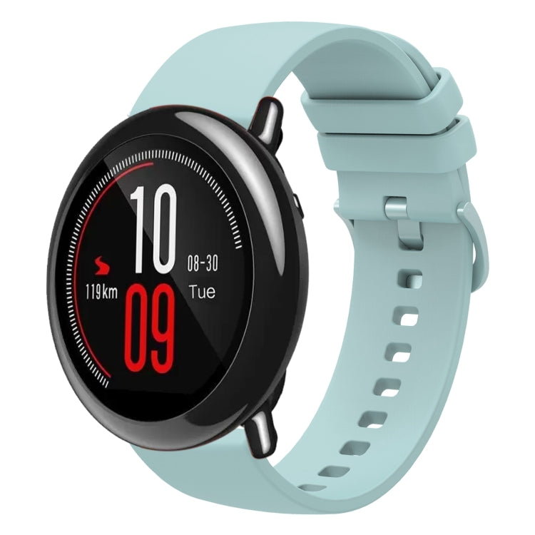 22mm Solid Color Soft Silicone Watch Band, For Amazfit Pace, For Amazfit Stratos