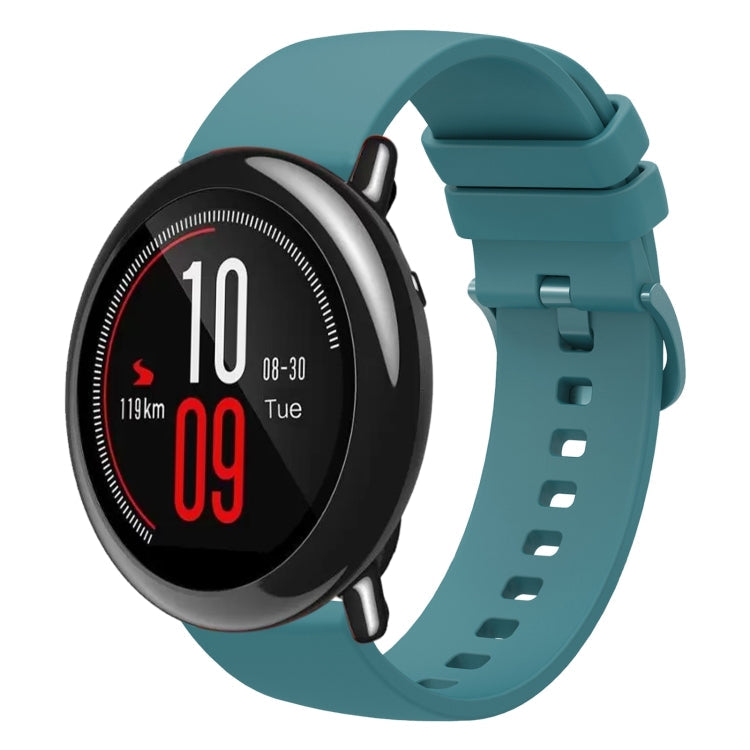 22mm Solid Color Soft Silicone Watch Band, For Amazfit Pace, For Amazfit Stratos