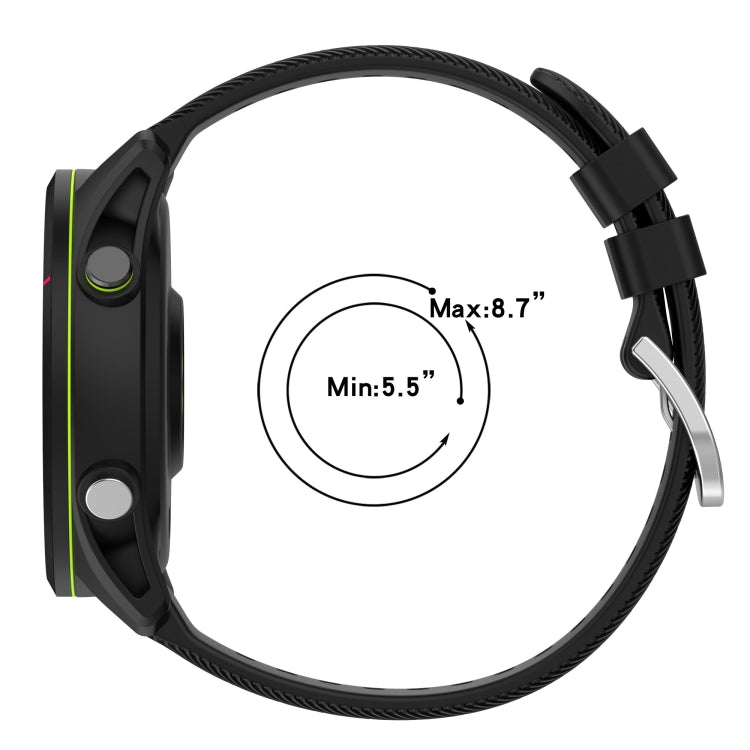 22mm Solid Color Soft Silicone Watch Band, For Amazfit GTR 2e, For Amazfit GTR 2