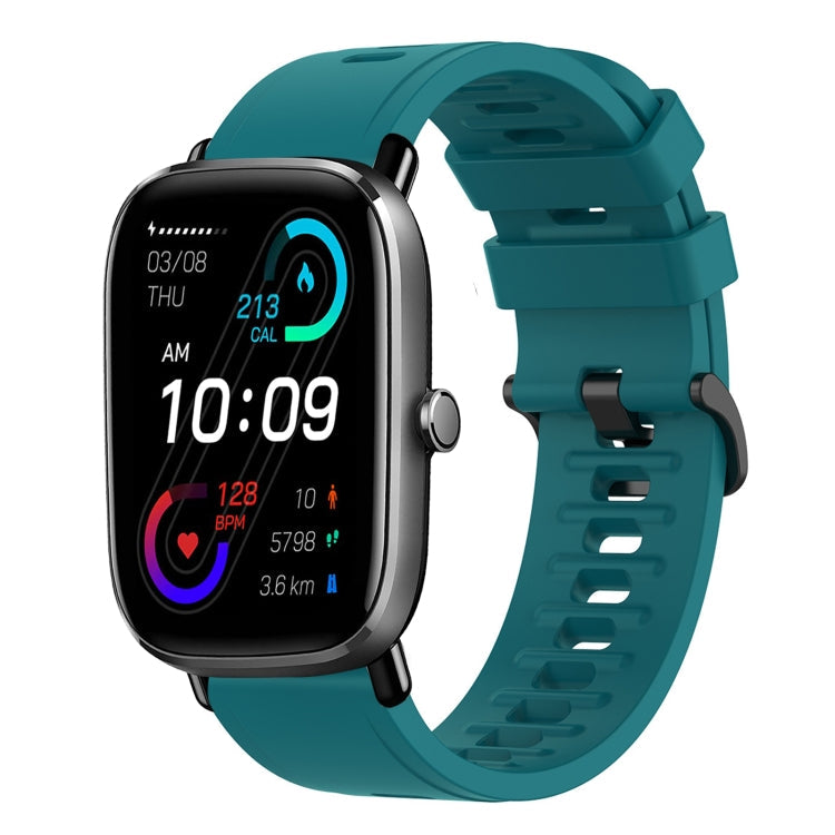 20mm Solid Color Soft Silicone Watch Band, For Amazfit GTS 2 Mini, For Amazfit GTS 2