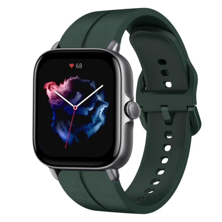 20mm Loop Silicone Watch Band, For Amazfit GTS 4, For Amazfit GTS 3