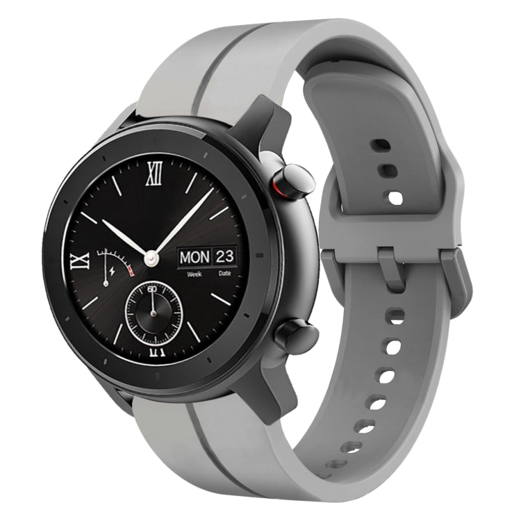 20mm Loop Silicone Watch Band, For Amazfit GTR 42MM, For Amazfit Pop Pro