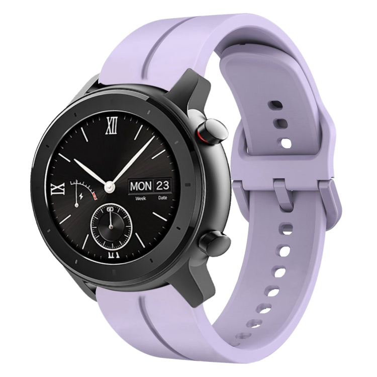 20mm Loop Silicone Watch Band, For Amazfit GTR 42MM, For Amazfit Pop Pro