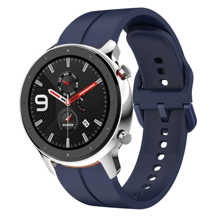 22mm Loop Silicone Watch Band, For Amazfit GTR 4, For Amazfit GTR 4 Pro