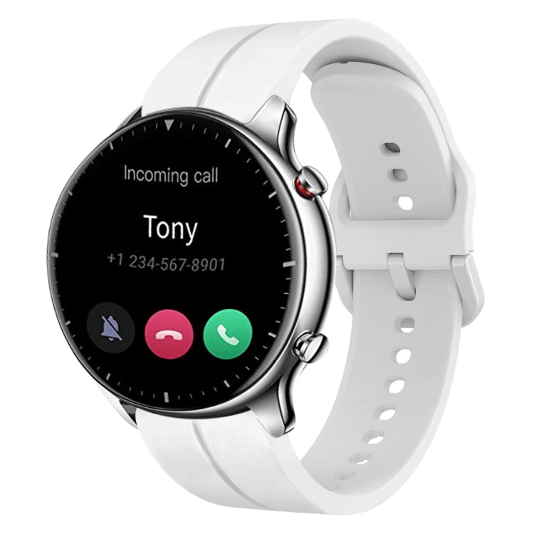 22mm Loop Silicone Watch Band, For Amazfit GTR 2e, For Amazfit GTR 2