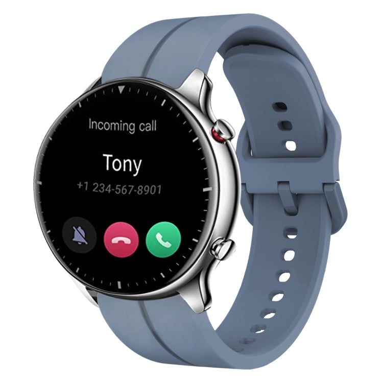 22mm  Loop Silicone Watch Band, For Amazfit GTR 2e, For Amazfit GTR 2