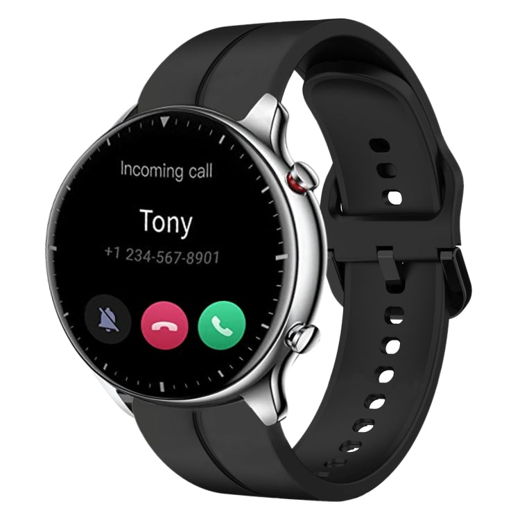 22mm  Loop Silicone Watch Band, For Amazfit GTR 2e, For Amazfit GTR 2