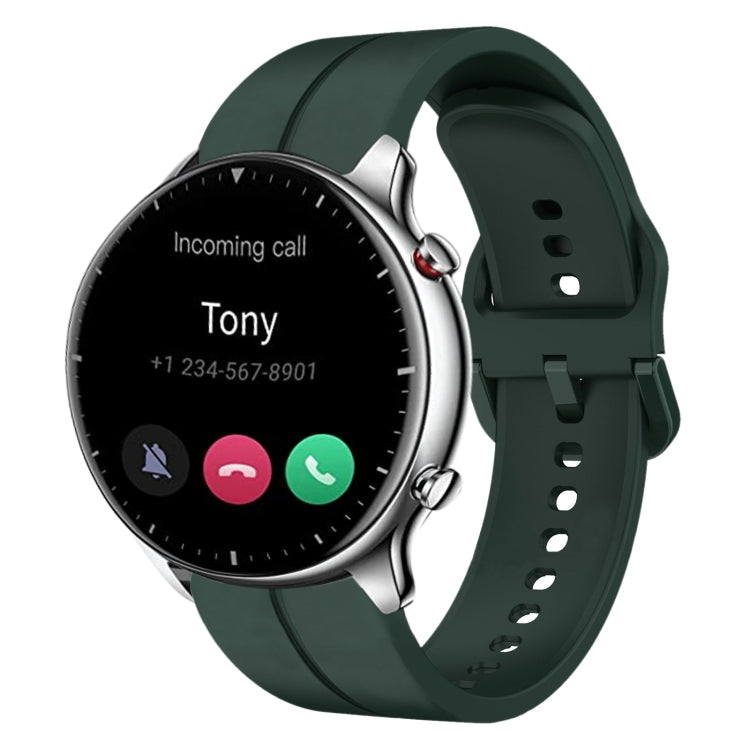 22mm  Loop Silicone Watch Band, For Amazfit GTR 2e, For Amazfit GTR 2