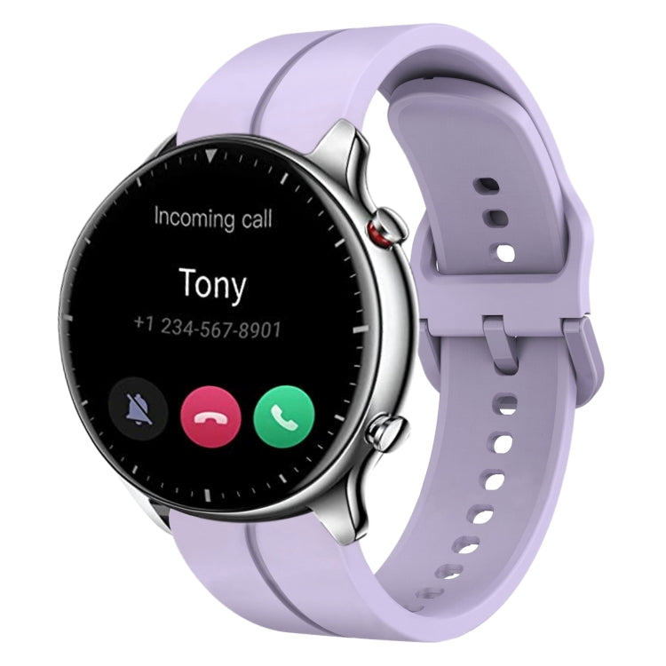 22mm  Loop Silicone Watch Band, For Amazfit GTR 2e, For Amazfit GTR 2