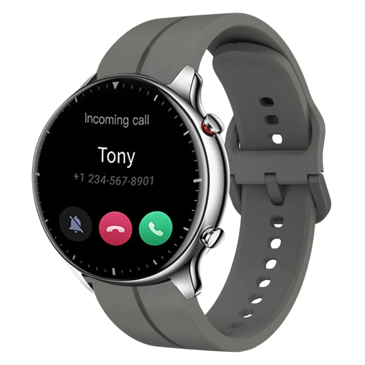 22mm  Loop Silicone Watch Band, For Amazfit GTR 2e, For Amazfit GTR 2