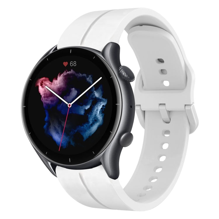 22mm  Loop Silicone Watch Band, For Amazfit 3, For Amazfit GTR 47mm