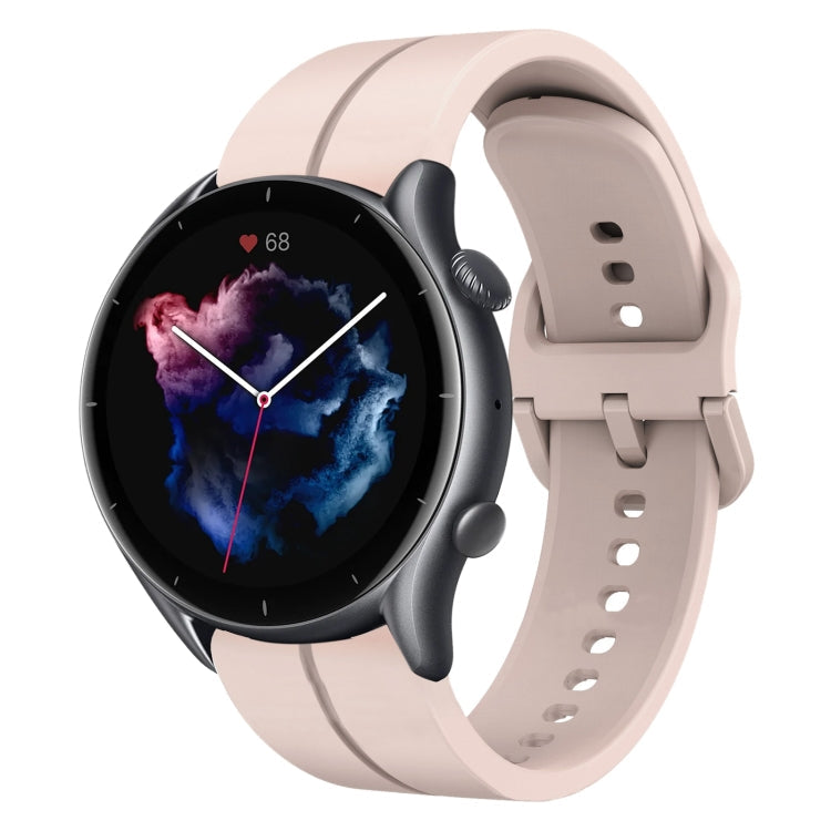 22mm Loop Silicone Watch Band, For Amazfit 3, For Amazfit GTR 47mm