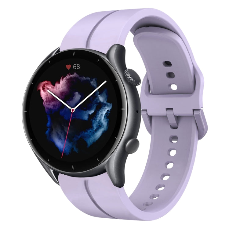 22mm Loop Silicone Watch Band, For Amazfit 3, For Amazfit GTR 47mm