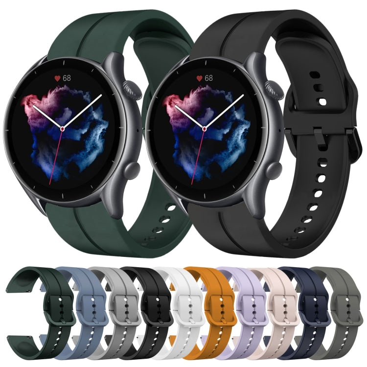 22mm  Loop Silicone Watch Band, For Amazfit 3, For Amazfit GTR 47mm