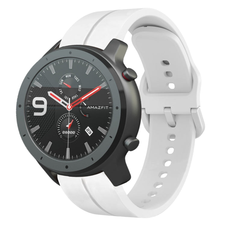 22mm Loop Silicone Watch Band, For Amazfit 3, For Amazfit GTR 47mm