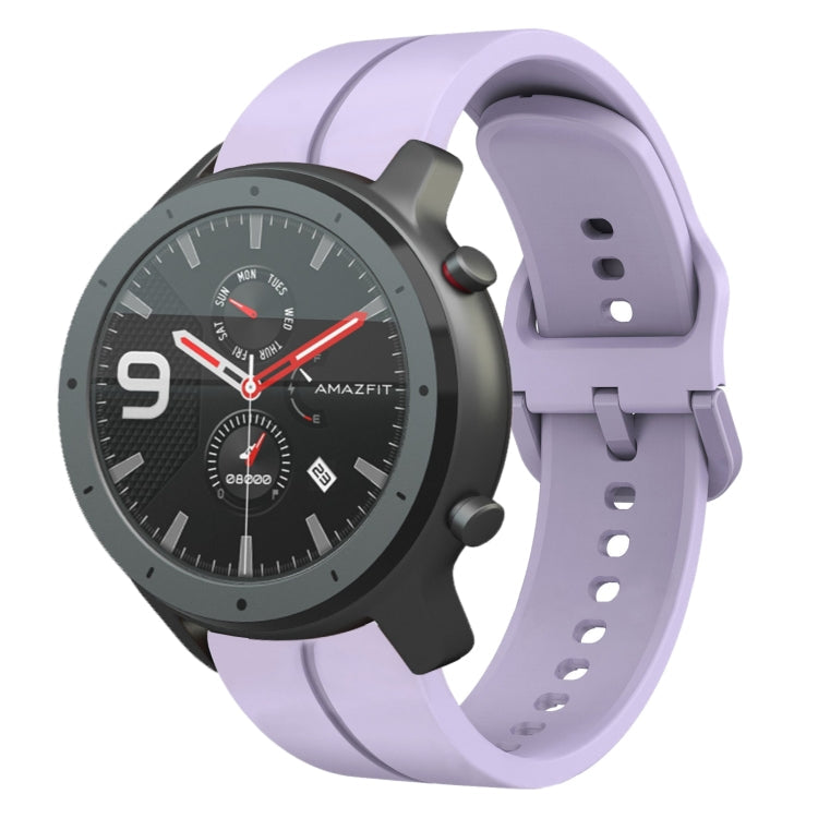 22mm Loop Silicone Watch Band, For Amazfit 3, For Amazfit GTR 47mm