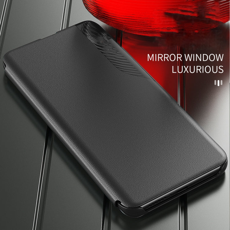 For Honor X9b Attraction Flip Holder Leather Phone Case(Red)