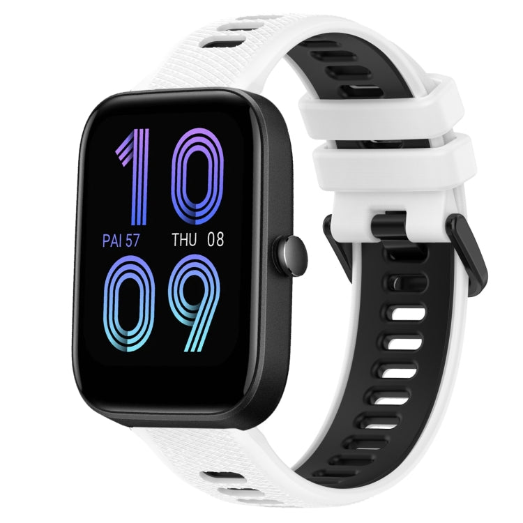 20mm Sports Two-Color Silicone Watch Band, For Amazfit Bip3, For Amazfit Bip 1S