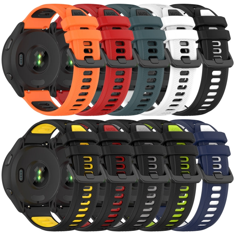 22MM Sports Two-Color Silicone Watch Band, For Amazfit 3, For Amazfit GTR 47mm