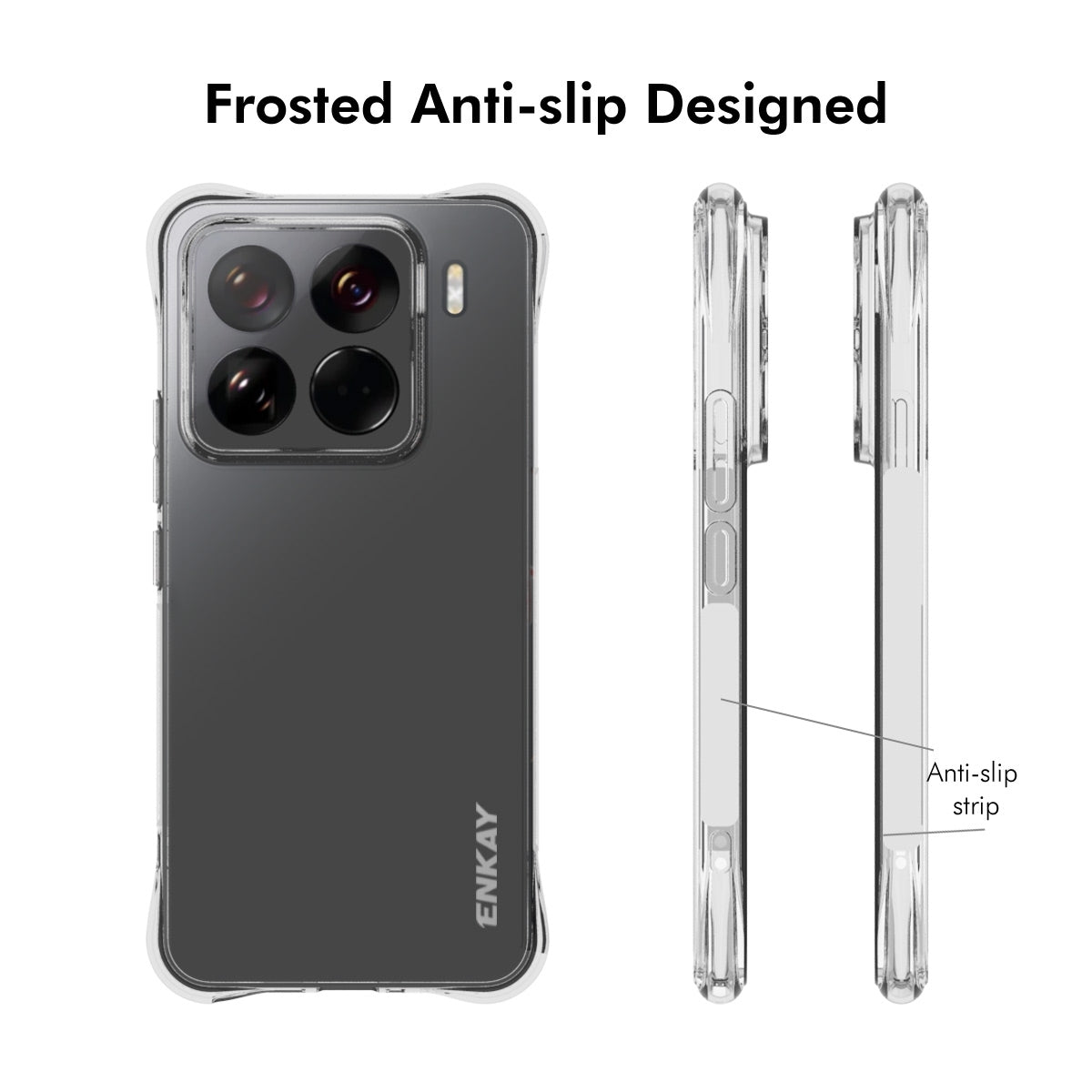 For Xiaomi 15 Pro ENKAY Hat-Prince Transparent TPU Shockproof Phone Case