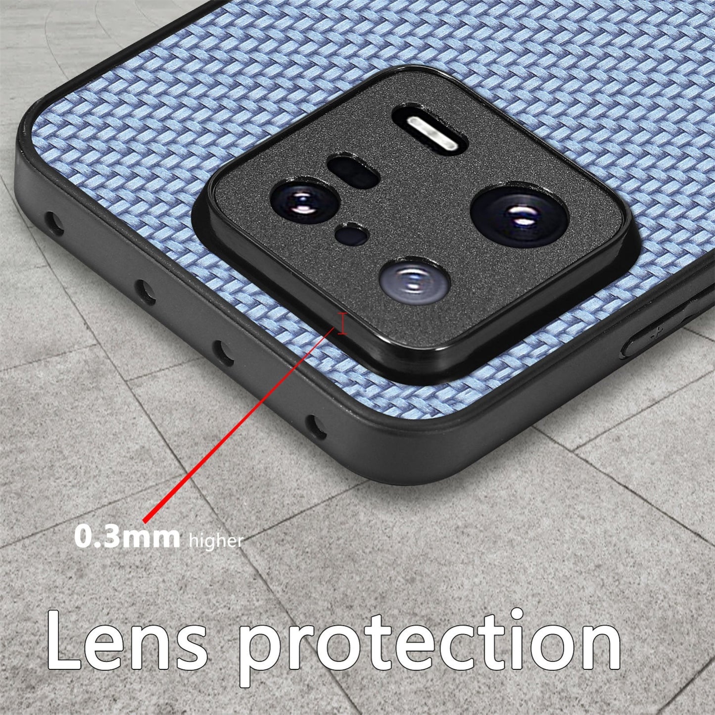 For Xiaomi 15 Pro Carbon Fiber Texture Leather Back Cover Phone Case(Black)