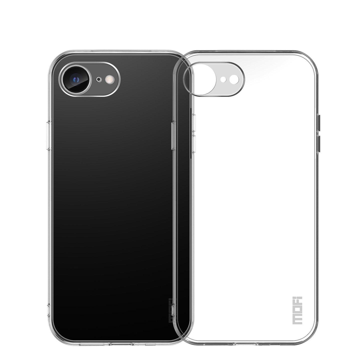 For iPhone 16e MOFI Ming Series Ultra-thin TPU Phone Case(Transparent)