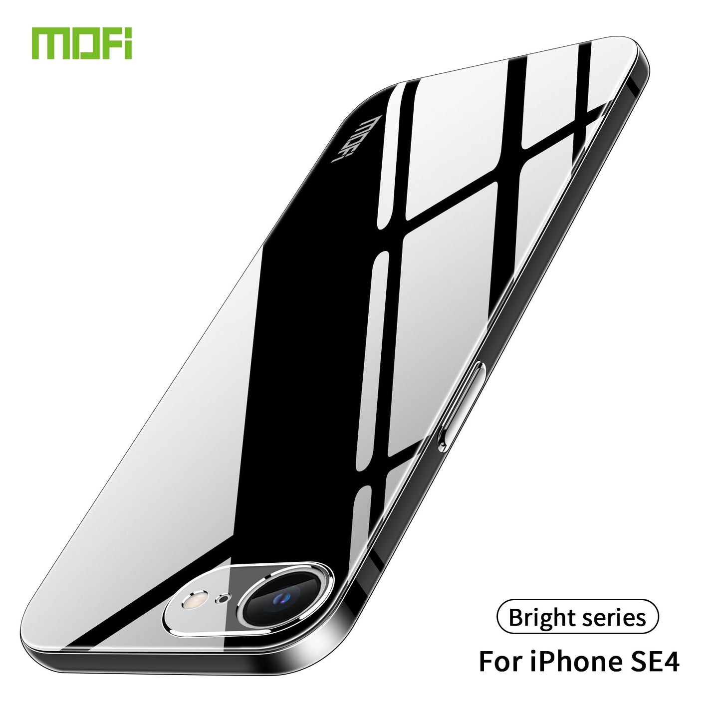 For iPhone 16e MOFI Ming Series Ultra-thin TPU Phone Case(Transparent)