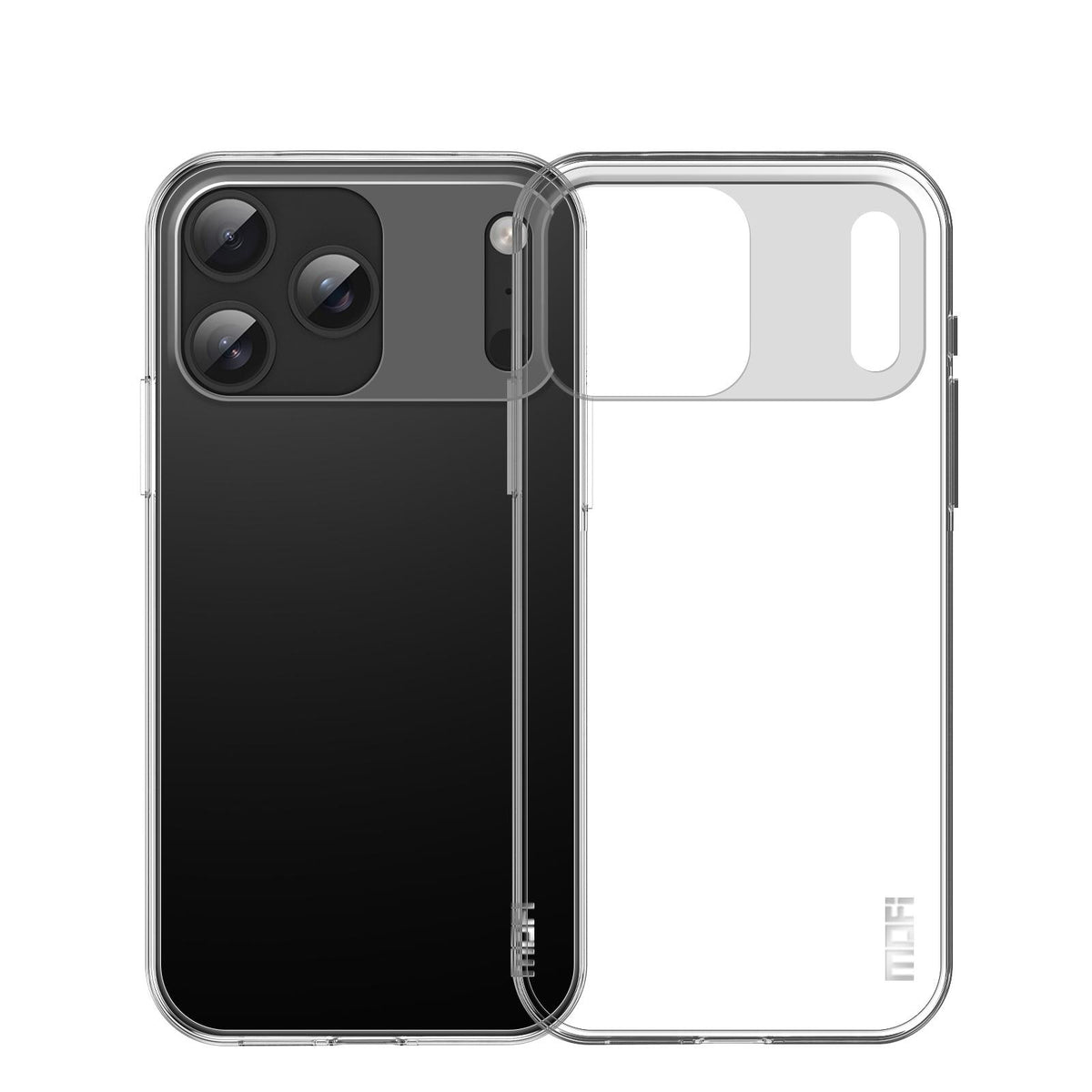 Compatible with iPhone 18 Pro Max MOFI Ming Series Ultra-thin TPU Phone Case - Transparent