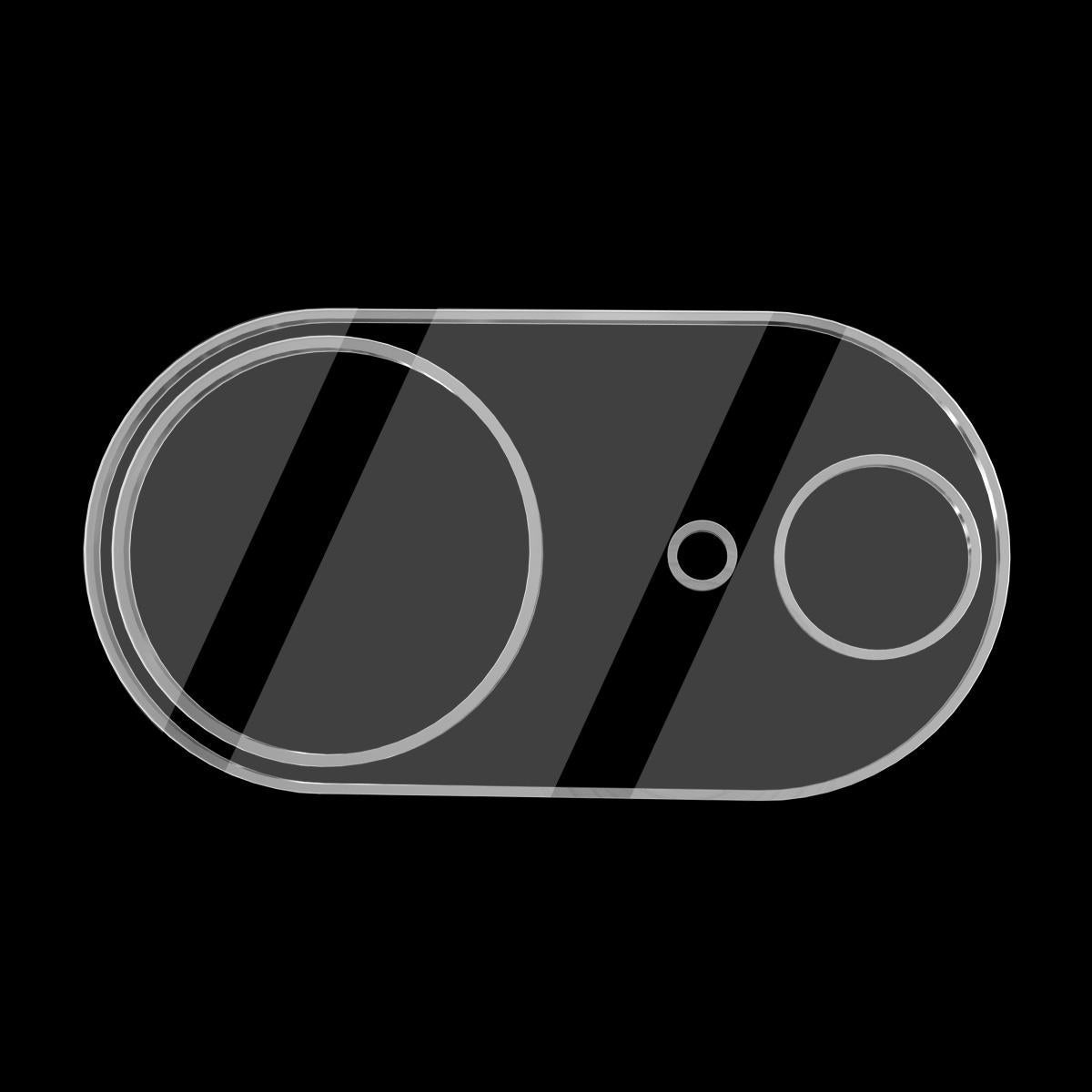 For iPhone 16e ENKAY Hat-Prince 9H Rear Camera Lens Tempered Glass Film