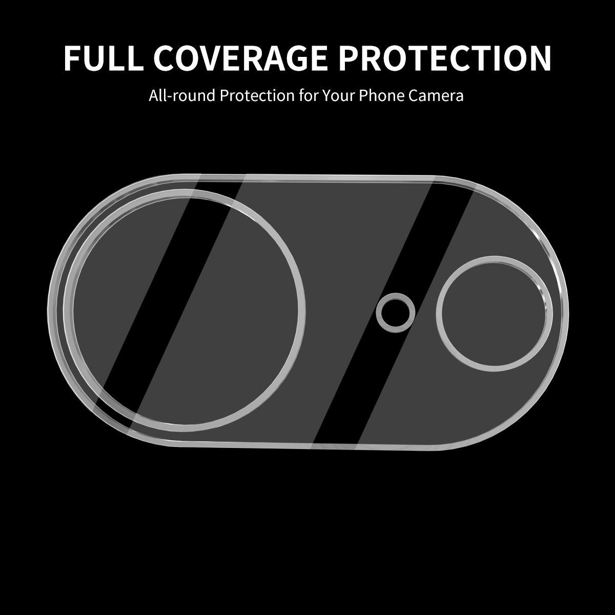 For iPhone 16e 2pcs ENKAY Hat-Prince 9H Rear Camera Lens Tempered Glass Film