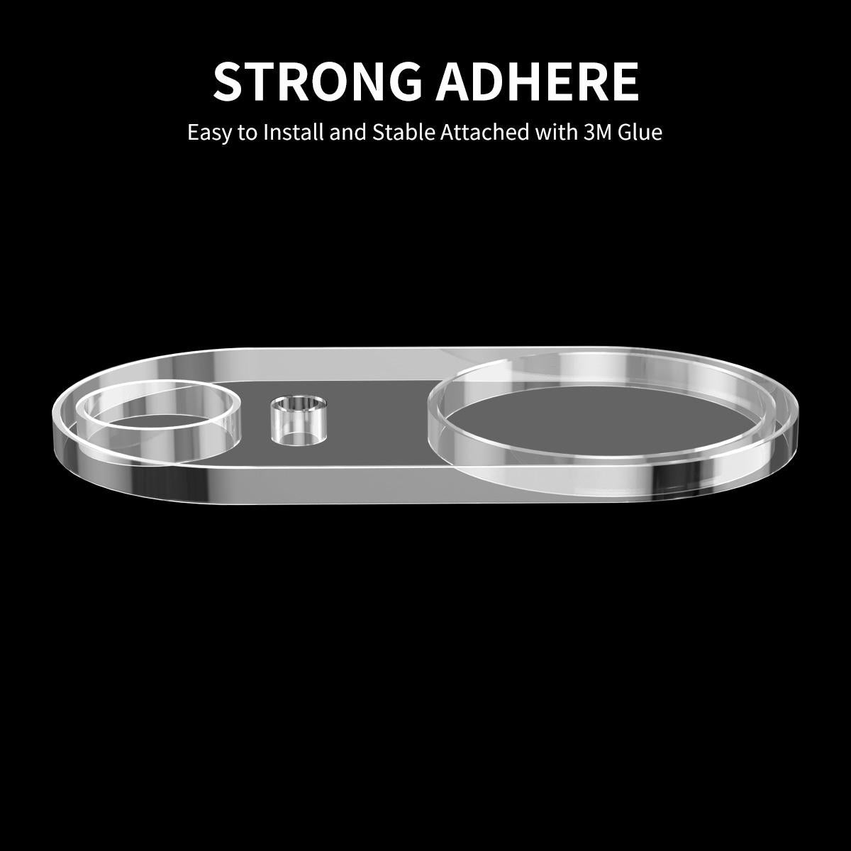 For iPhone 16e 2pcs ENKAY Hat-Prince 9H Rear Camera Lens Tempered Glass Film