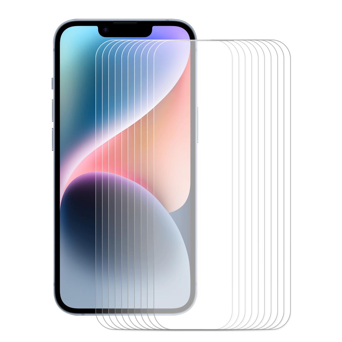 For iPhone 16e 10pcs ENKAY 0.26mm 9H 2.5D High Aluminum-silicon Tempered Glass Film